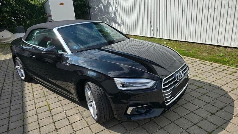 Schwarz Gebraucht 2018 Audi A5 Cabriolet Sport Cabrio | 27.900 € (Guter Preis) - Bild 1/4