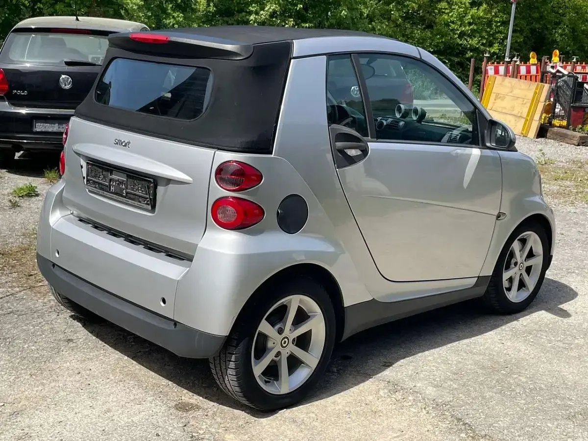 Gebraucht Smart ForTwo Cabrio 71 PS (52 kW) 2007 Tridion silber Cabrio