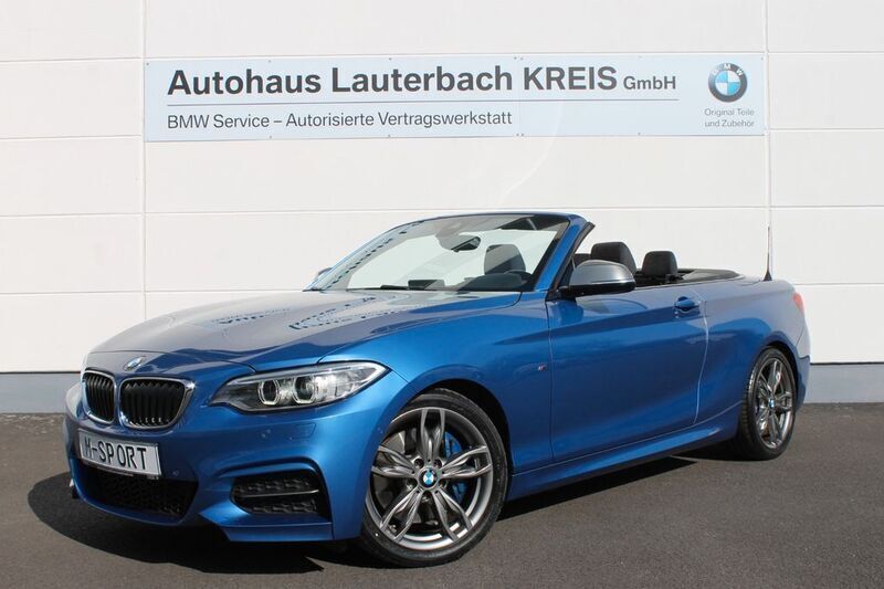 Blau Gebraucht 2017 BMW M240 M Sport Cabrio | 32.450 € (Etwas zu teuer) - Bild 1/4