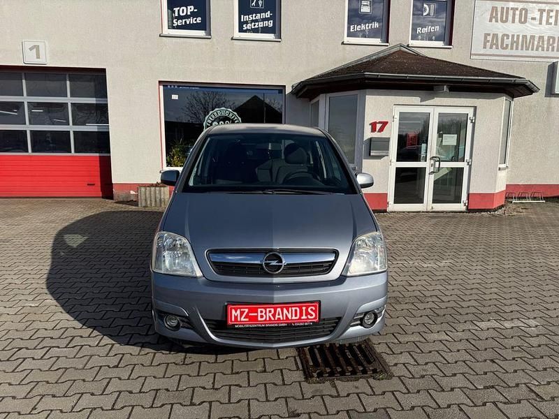 Gebraucht Opel Meriva Edition 90 PS (66 kW) 2008 Silber Van / Kleinbus