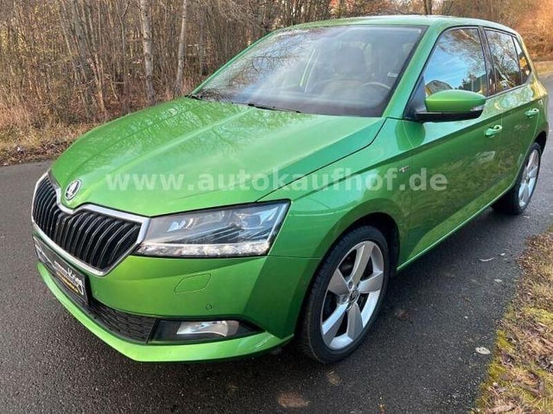 Gebraucht Skoda Fabia Soleil 95 PS (69 kW) 2019 Grün Limousine