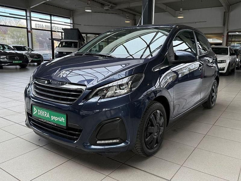 Gebraucht Peugeot 108 Active 69 PS (50 kW) 2014 Blau Kleinwagen