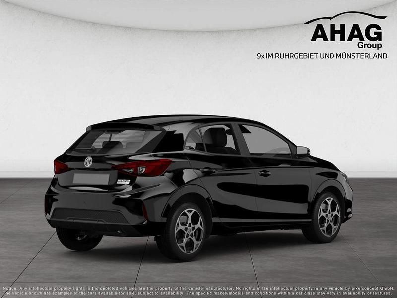 Neu MG MG3 102 PS (75 kW) 2025 Schwarz Kleinwagen