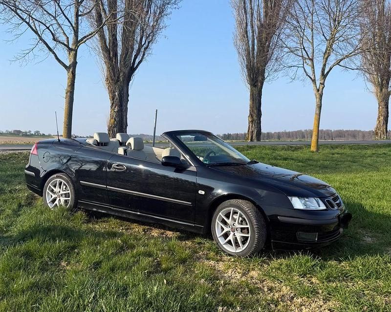 Gebraucht Saab 9-3 Cabriolet Vector 150 PS (110 kW) 2006 Schwarz Cabrio