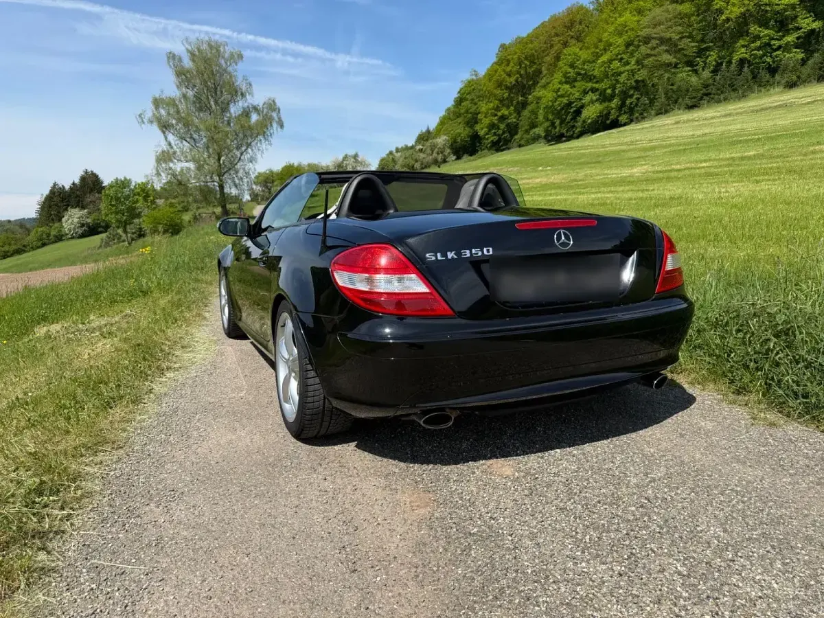 Gebraucht Mercedes SLK350 272 PS (200 kW) 2005 Schwarz Cabrio