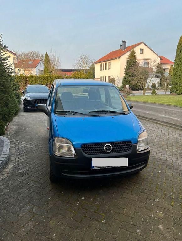 Gebraucht Opel Agila 58 PS (42 kW) 2000 Blau Van / Kleinbus
