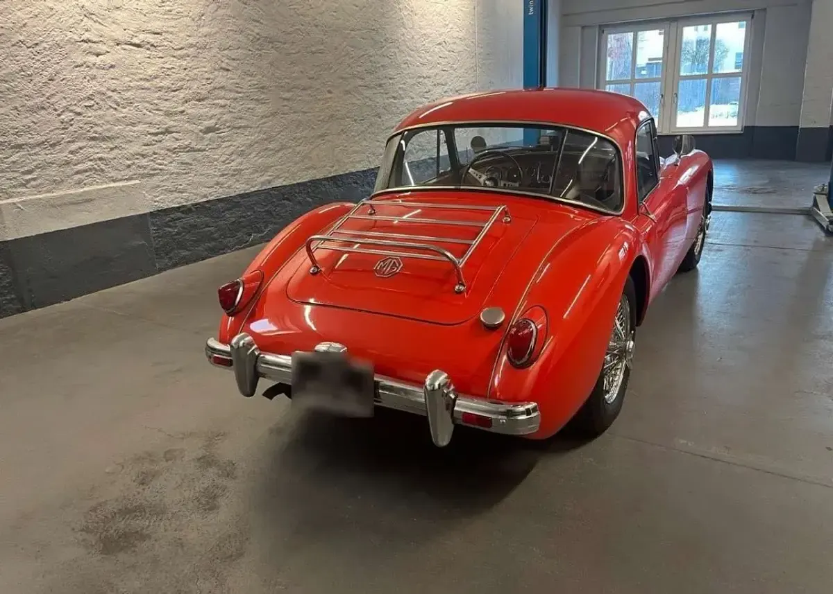 Usata MG MGA 92 CV (67 kW) 1958 Rosso Coupé