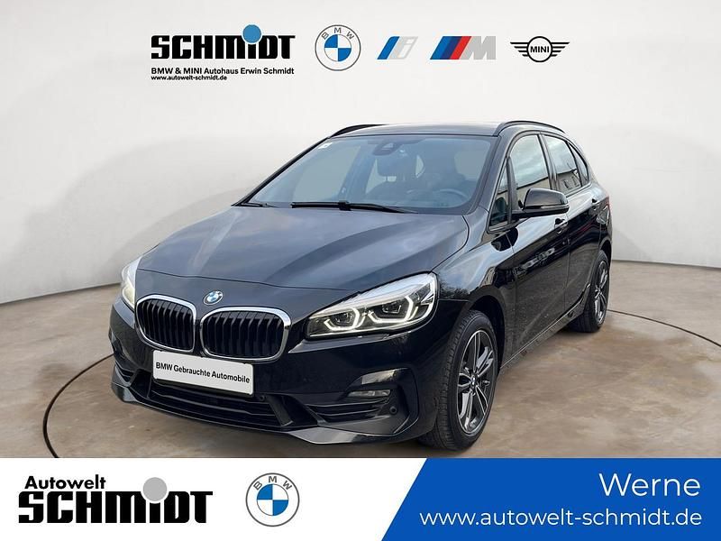 Sapphirschwarz Gebraucht 2019 BMW 218 Active Tourer Advantage Van / Kleinbus | 18.290 € (Fairer Preis) - Bild 1/4