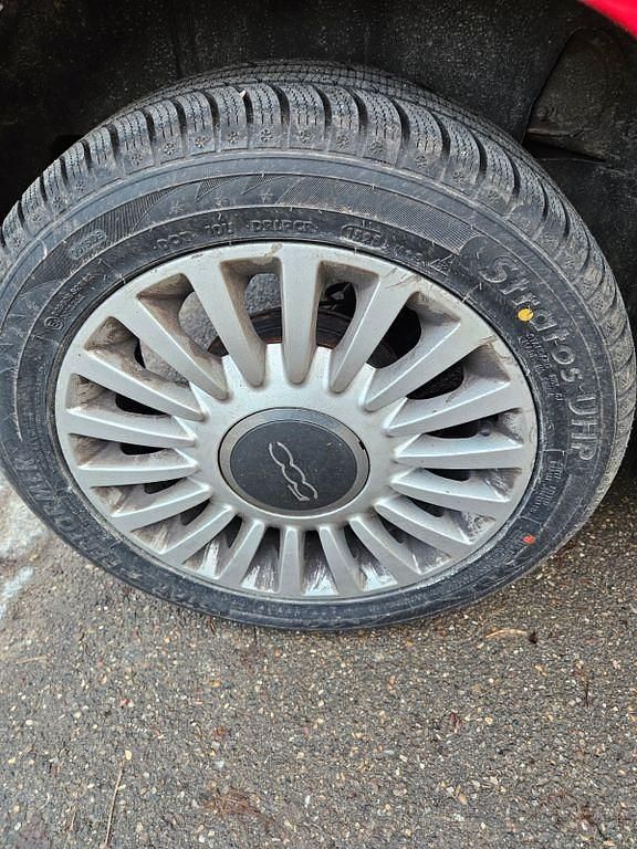 Gebraucht Fiat 500 Lounge 69 PS (50 kW) 2009 Grau Kleinwagen