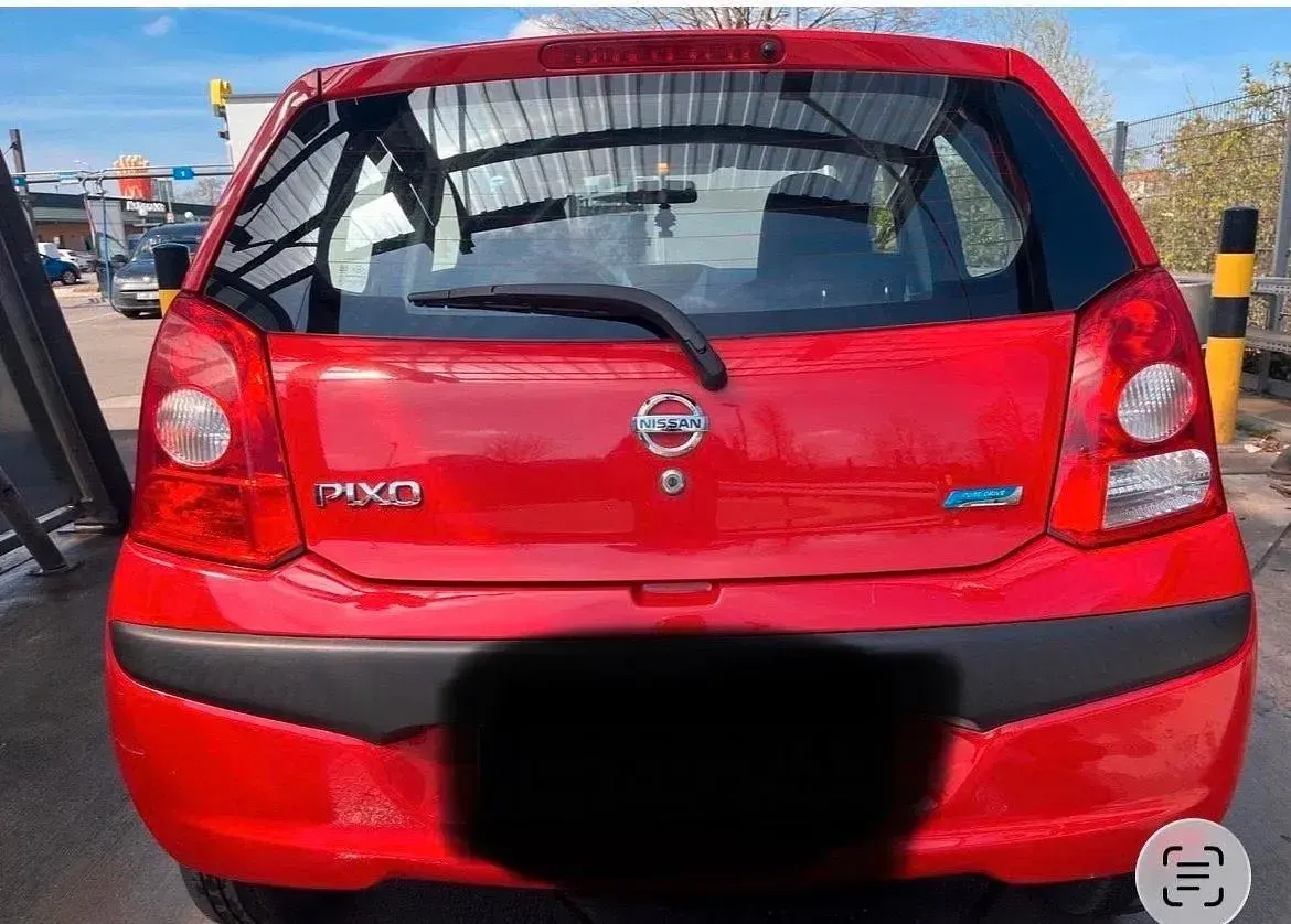 Gebraucht Nissan Pixo 68 PS (50 kW) 2010 Rot Kleinwagen