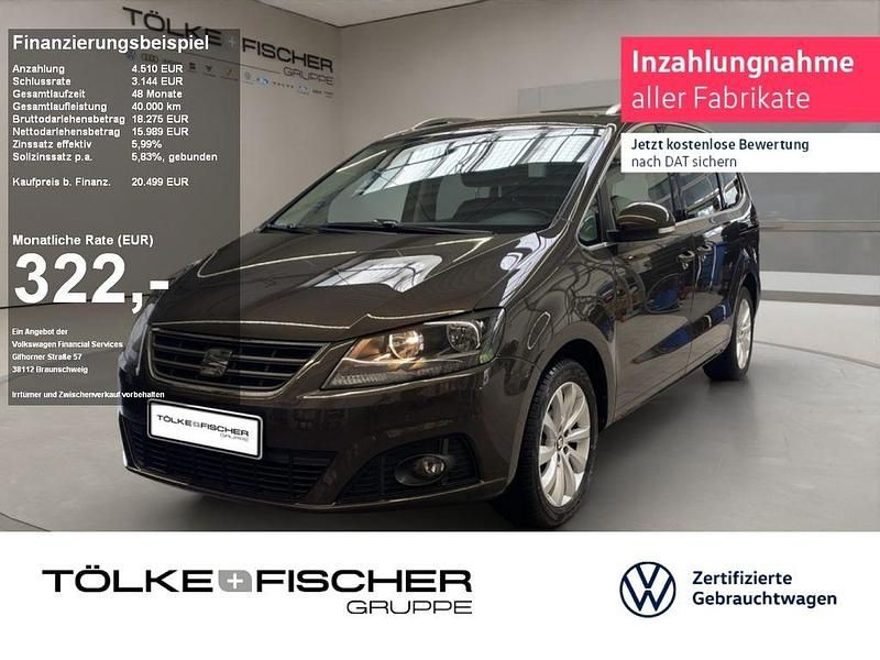Braun Gebraucht 2017 Seat Alhambra Style Van / Kleinbus | 20.499 € (Fairer Preis) - Bild 1/4
