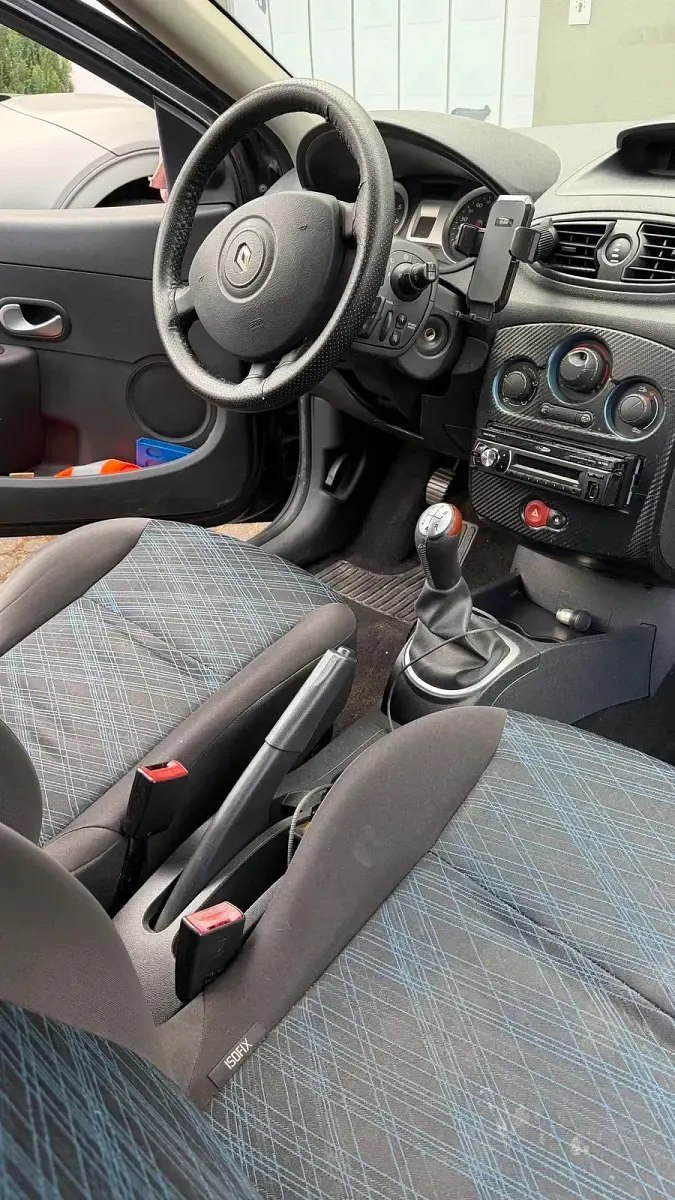 Gebraucht Renault Clio 75 PS (55 kW) 2008 Schwarz Kleinwagen