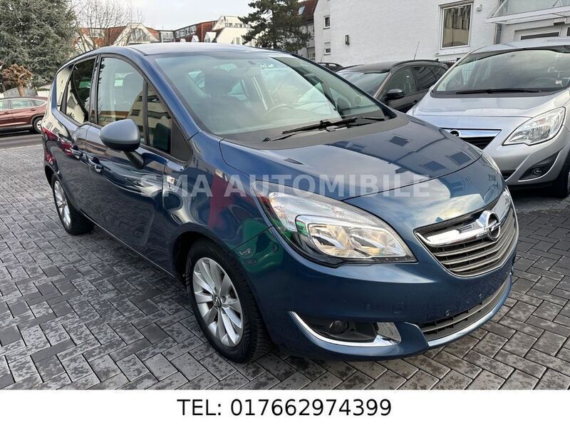 Blau Gebraucht 2016 Opel Meriva drive Van / Kleinbus | 7.200 € (Fairer Preis) - Bild 1/4
