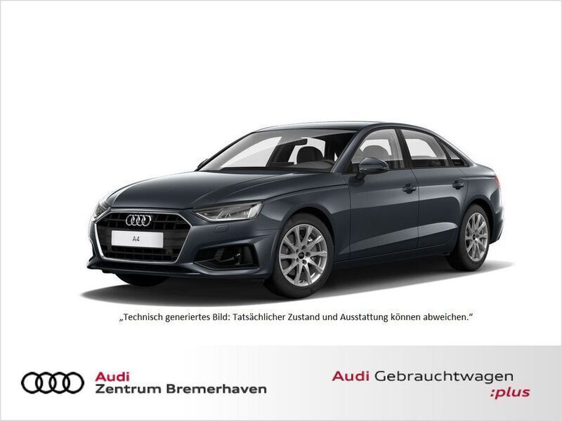 Manhattangrau metallic Gebraucht 2020 Audi A4 Ambiente Limousine | 26.841 € (Superpreis) - Bild 1/4