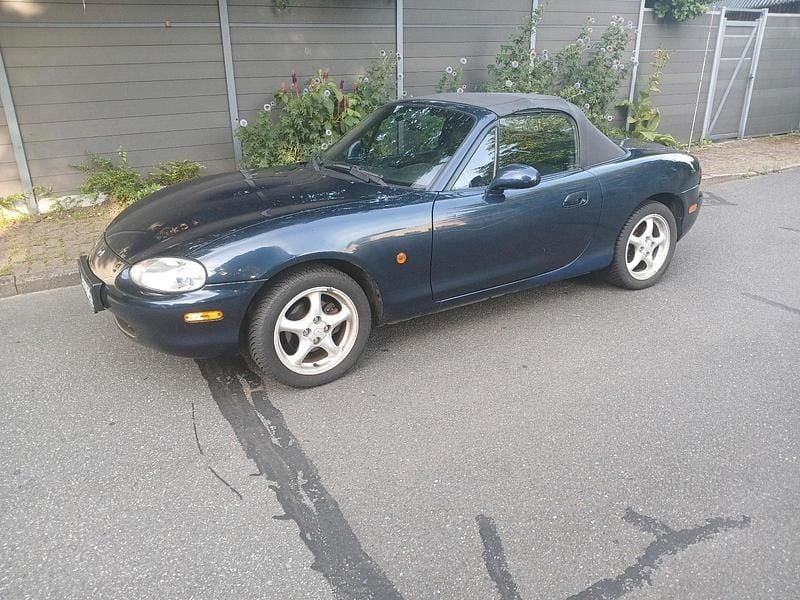 Blau Gebraucht 2000 Mazda MX5 Cabrio | 4.000 € (Superpreis) - Bild 1/3
