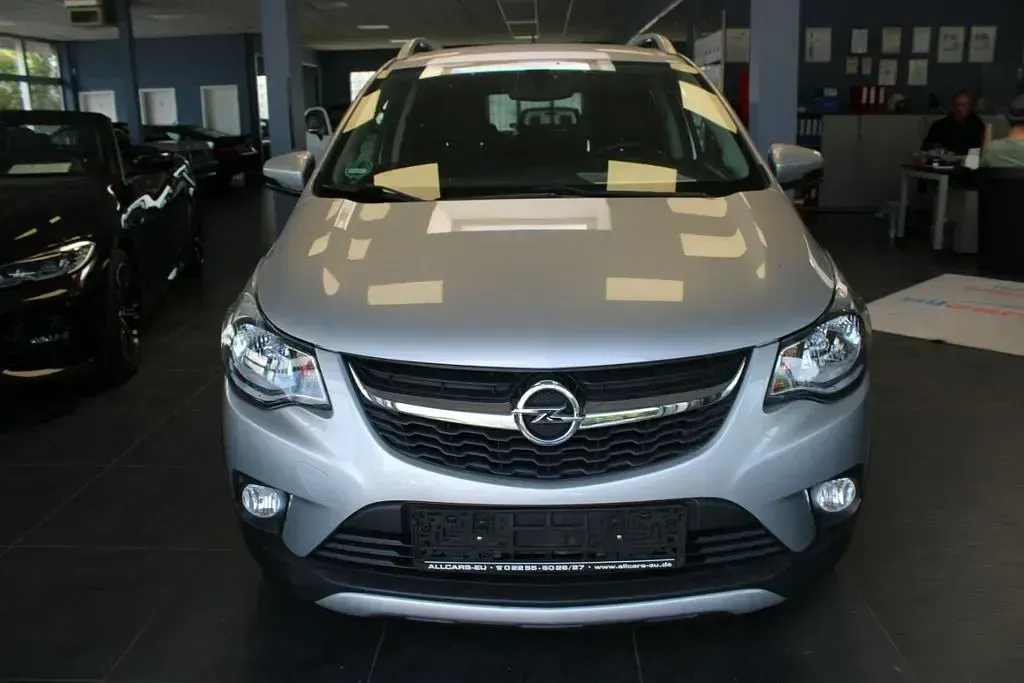 Gebraucht Opel Karl Rocks 75 PS (55 kW) 2018 Silber Kleinwagen