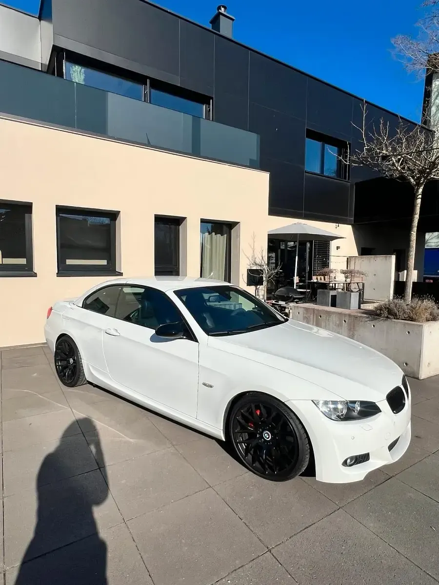 Gebraucht BMW 335 Cabriolet M Sport 2008 Weiß Cabrio