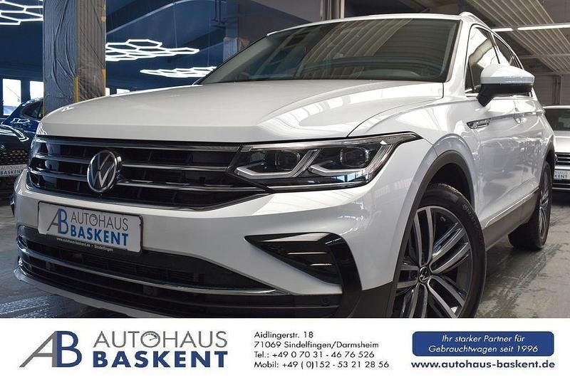 Weiß Gebraucht 2023 VW Tiguan Elegance SUV | 30.790 € (Guter Preis) - Bild 1/4