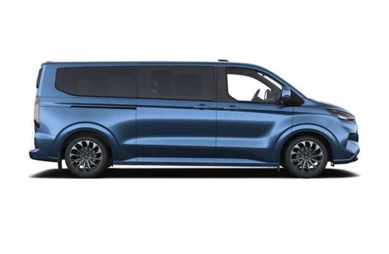 Chrome blue metallic Neu 2025 Ford Tourneo Custom Titanium X Van / Kleinbus | 52.999 € (Superpreis) - Bild 1/4