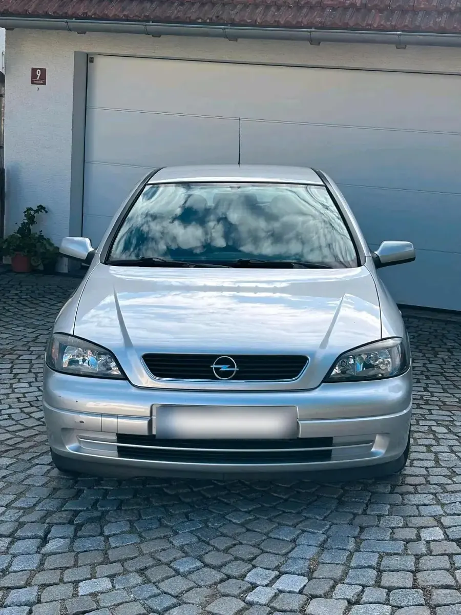 Gebraucht Opel Astra Njoy 84 PS (61 kW) 2003 Grau Limousine