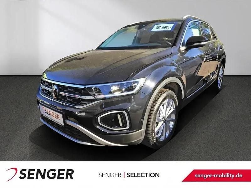 Schwarz Gebraucht 2024 VW T-Roc Style SUV | 29.780 € (Fairer Preis) - Bild 1/1