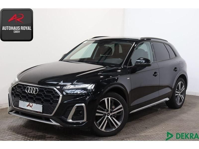 Schwarz (metallic) Gebraucht 2021 Audi Q5 S-Line SUV | 37.879 € (Guter Preis) - Bild 1/4