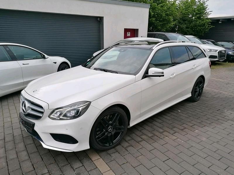 Weiß Gebraucht 2015 Mercedes E350 AMG Kombi | 16.900 € (Etwas zu teuer) - Bild 1/4