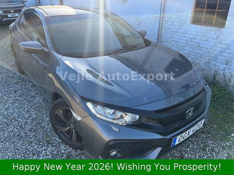 Grau Gebraucht 2017 Honda Civic Elegance Limousine | 11.000 € (Guter Preis) - Bild 1/3