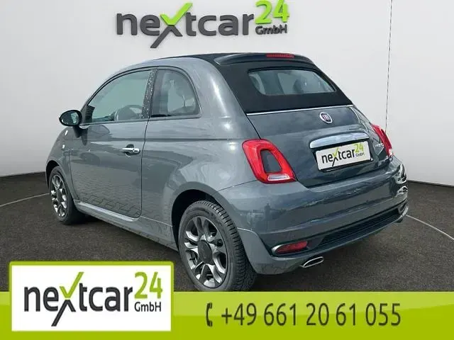 Gebraucht Fiat 500C 69 PS (50 kW) 2021 Grau (colore esterno (carrara grau)) Cabrio
