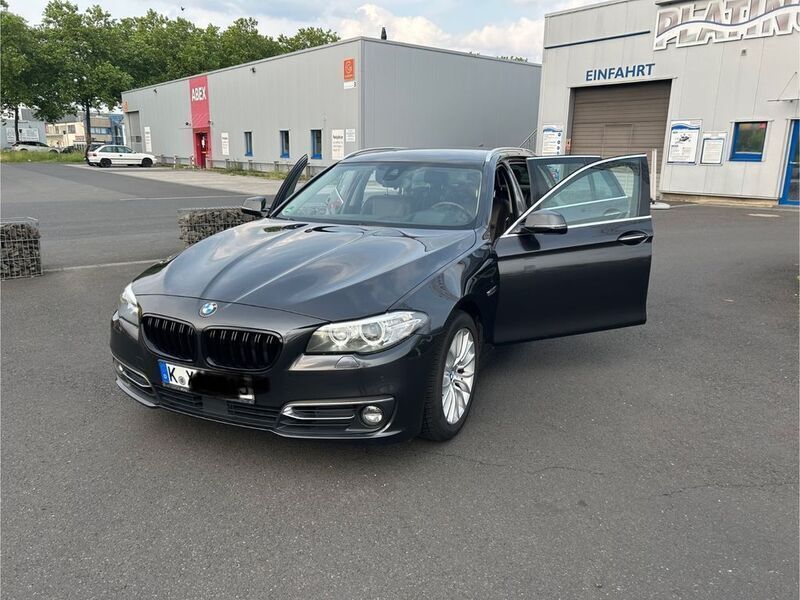 Grau Gebraucht 2014 BMW 525 Luxury Line Kombi | 16.900 € (Teuer) - Bild 1/4