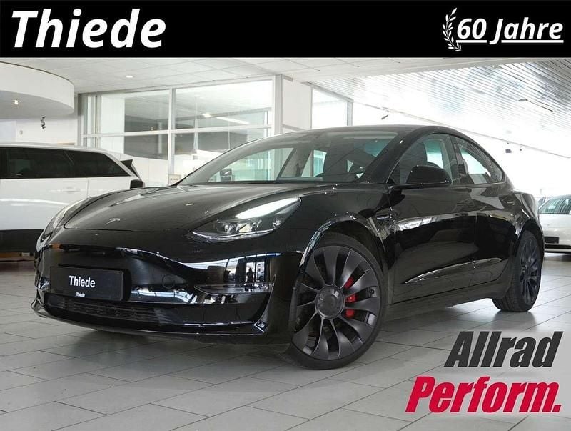 Gebraucht Tesla Model 3 Performance 461 kW (627 PS) 2021 Solid black Limousine