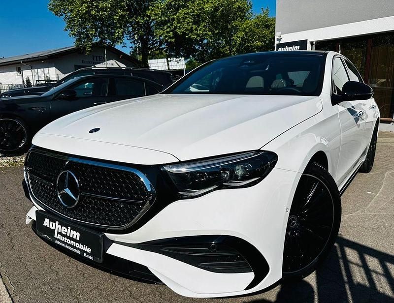 Gebraucht Mercedes E200 AMG Line Premium Plus 204 PS (150 kW) 2024 Polarweiss  unilack Limousine