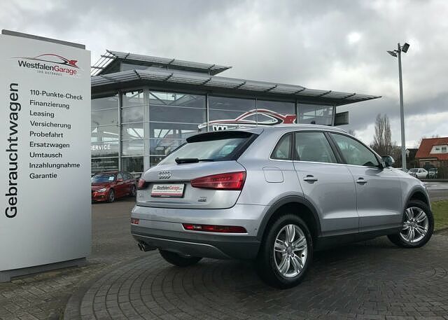 Gebraucht Audi Q3 Design 184 PS (135 kW) 2016 Florettsilber metallic (metallic) SUV
