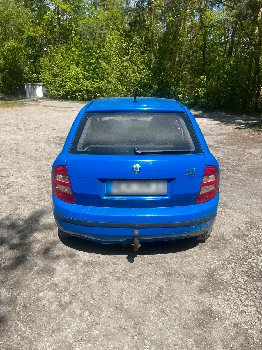 Gebraucht Skoda Fabia 55 PS (40 kW) 2002 Blau Kleinwagen