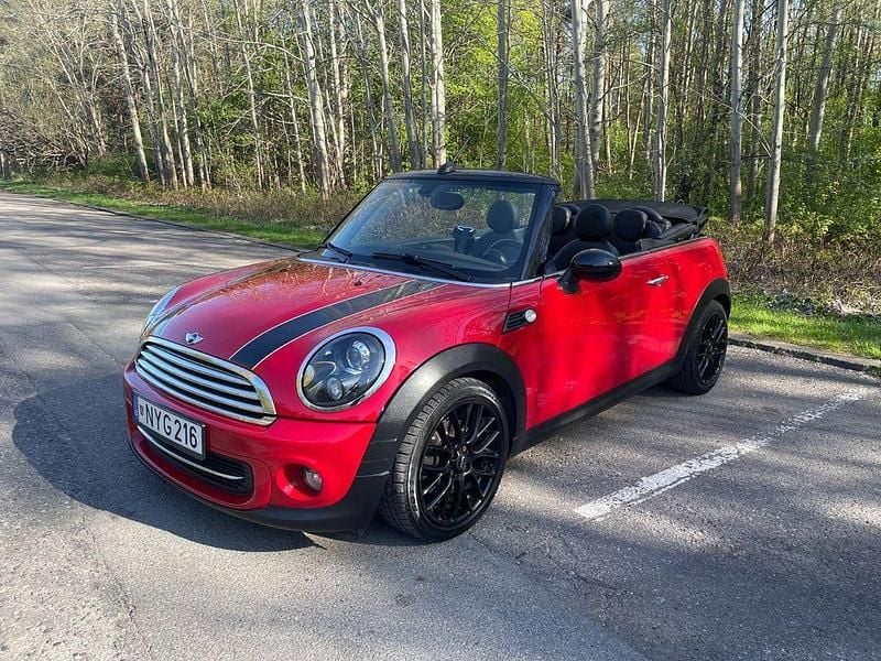 Gebraucht Mini Cooper D Cabriolet 111 PS (81 kW) 2011 Rot Cabrio