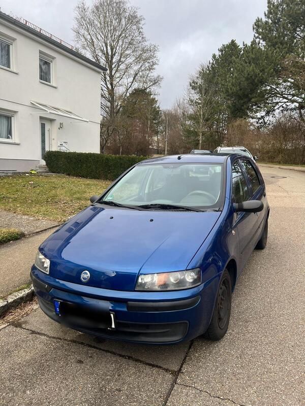 Blau Gebraucht 2003 Fiat Punto Kleinwagen | 1.000 € (Guter Preis) - Bild 1/4