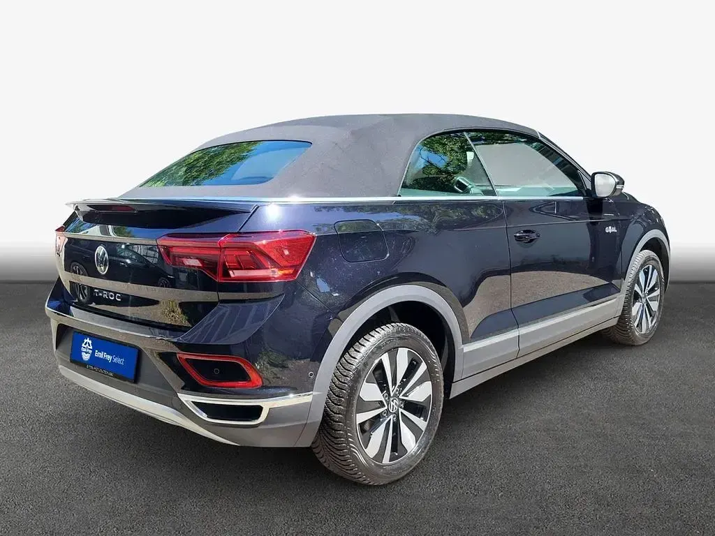 Gebraucht VW T-Roc Cabriolet Goal 116 PS (85 kW) 2025 Schwarz Cabrio