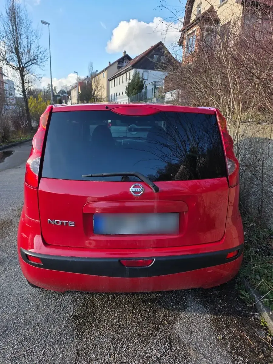 Gebraucht Nissan Note 2006 Rot Kleinwagen