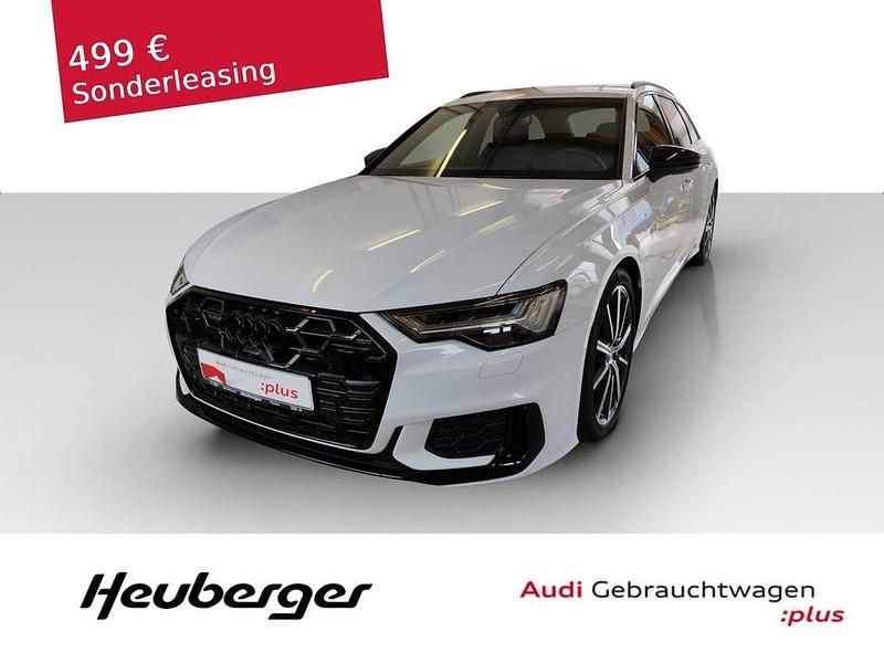 Weiß Gebraucht 2024 Audi A6 S-Line Kombi | 58.460 € - Bild 1/4