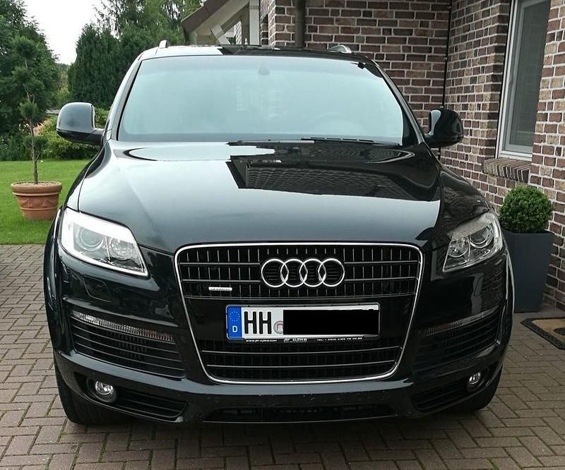 Schwarz Gebraucht 2009 Audi Q7 S-Line SUV | 9.750 € (Superpreis) - Bild 1/4