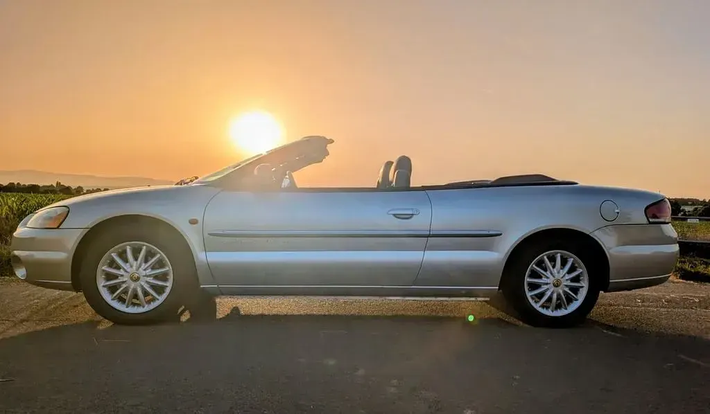 Gebraucht Chrysler Sebring Cabriolet 141 PS (103 kW) 2002 Silber Cabrio