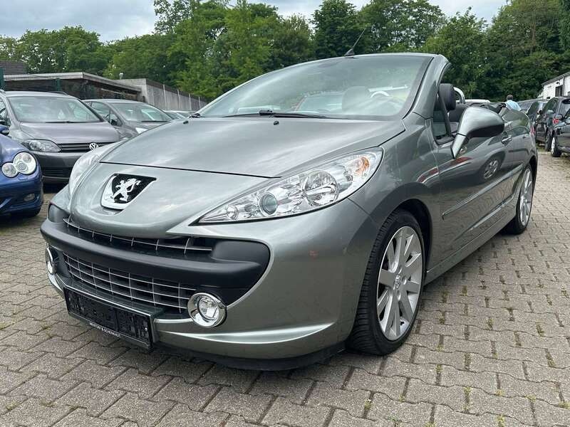 Grau ermitage/metallic Gebraucht 2008 Peugeot 207 Sport Cabrio | 5.199 € (Teuer) - Bild 1/3