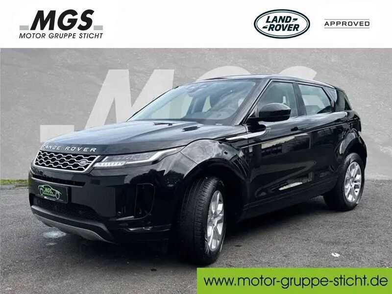 Santorini black Gebraucht 2021 Land Rover Range Rover evoque S SUV | 35.870 € (Guter Preis) - Bild 1/4