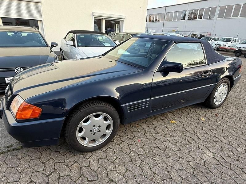 Blau Gebraucht 1993 Mercedes SL320 Cabrio | 8.500 € - Bild 1/4