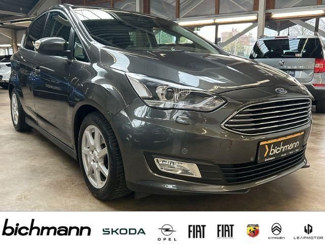 Gebraucht Ford C-MAX Titanium 125 PS (91 kW) 2018 Metallic) (grau Van / Kleinbus