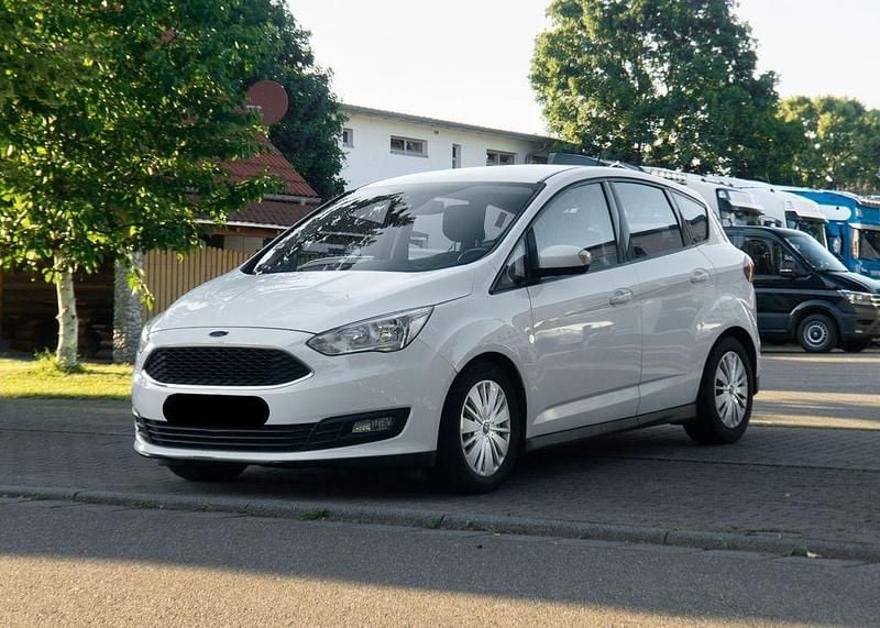 Weiß Gebraucht 2018 Ford C-MAX Van / Kleinbus | 5.296 € (Fairer Preis) - Bild 1/4