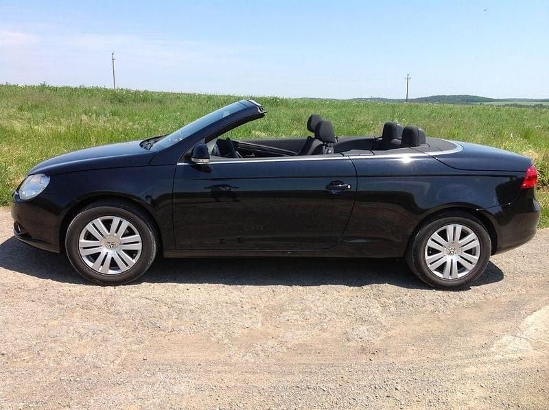 Gebraucht VW Eos 122 PS (89 kW) 2008 Schwarz Cabrio