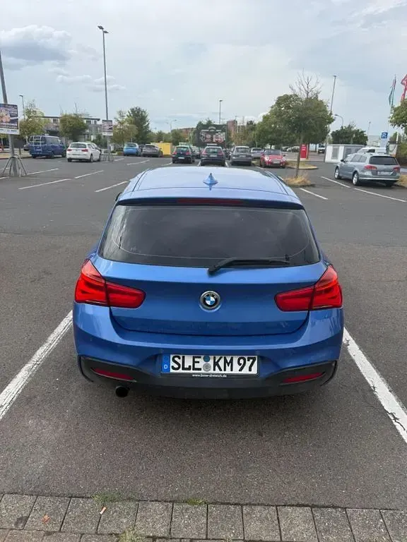 Gebraucht BMW 116 M Sport 109 PS (80 kW) 2015 Blau Kleinwagen