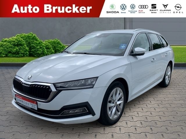 Weiss Gebraucht 2021 Skoda Octavia First Edition Kombi | 20.420 € (Fairer Preis) - Bild 1/4
