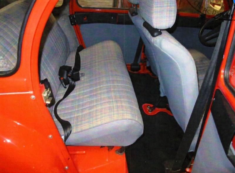 Second-hand Citroën 2CV 20 CP (14 kW) 1990 Roșu Berlinǎ